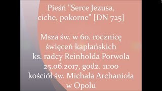 █■█ █ ▀█▀ Serce Jezusa ciche pokorne DN 725  2017 [upl. by Misaq]