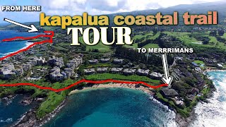 Merrimans Maui  Hike on the Kapalua Coastal Trail [upl. by Ydac]