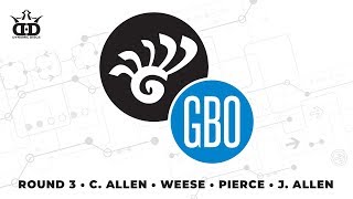 Glass Blown Open 2019  FPO Round 3 LIVE  C Allen  Weese  Pierce  J Allen [upl. by Wenz]