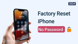 Top 3  How to Factory Reset iPhone without Password  if You Forgot iPhone Passcode 2024 [upl. by Werra]