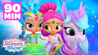 Shimmer and Shines Most Magical Wishes ✨w Leah  90 Minute Compilation  Shimmer and Shine [upl. by Derron121]