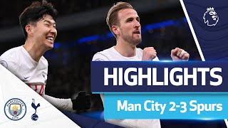 Kane 95th minute WINNER to beat the Champions  Man City 23 Spurs  EXTENDED HIGHLIGHTS [upl. by Ajan]