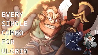 Brawlhalla Guide  Ulgrim Combo Compilation [upl. by Noevad]