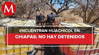 Aseguran casi 9 mil litros de hidrocarburo en Chiapas [upl. by Qidas]