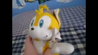 Sonic X TailsKnucklesShadow and Cream Toy Plush Review GE [upl. by Aribold]