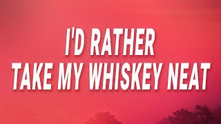 Hozier  Id rather take my whiskey neat Too Sweet Lyrics [upl. by Aloap367]