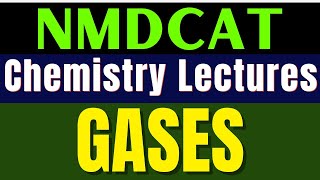 Gases  Properties of Gases  Laws of Gases  NMDCAT Chemistry  Important MCQS of Gases MDCAT [upl. by Acirne233]