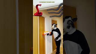 Funny video try not to laugh funny Cow Halloween bhoot wala Anaconda snake magic shorts vfx [upl. by Adnwahsor387]