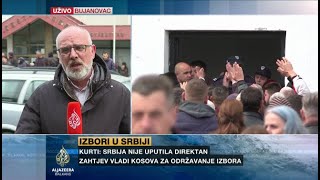 Brojni glasači s Kosova došli u Bujanovac na glasanje stvorene velike gužve [upl. by Joseito]