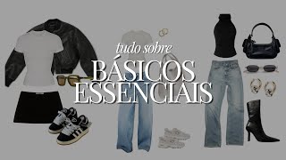 PEÇAS QUE TODA FASHIONISTA DEVE TER NO ARMÁRIO  O QUE SÃO BÁSICOS ESSENCIAIS [upl. by Nanis]