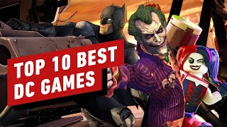 Top 10 Best DC Games [upl. by Akibma247]