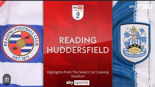 Reading vs Huddersfield Vlog [upl. by Annirtak740]