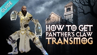 Diablo 3  HOW TO GET PANTHERS CLAW TRANSMOG FIST WEAPON  PWilhelm [upl. by Ilam]