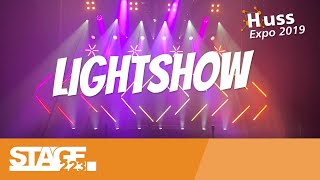 Lightshow auf der Huss Expo2019  Mit Backstage Tour [upl. by Ahsilyt]