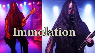 Immolotion interview by Bill Zebyub from the GRIMOIRE OF EXALTED DEEDS [upl. by Haiel]