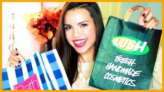 Fall Shopping Haul ♥ MAC LUSH Target and More [upl. by Silvanus]