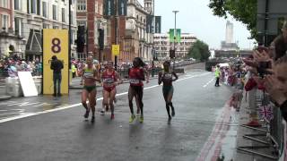 London Olympics 2012  Womens Marathon  Mile 8 [upl. by Cocks]