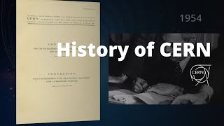 History of CERN Celebrating 70 years [upl. by Grory]