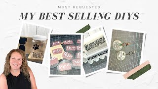 My Best Selling DIYS  Crafts to Sell and Make Money  Easy Projects to Sell [upl. by Lemyt879]