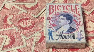 Daily deck review day 255  Bicycle Harry Houdini playing cards By Collectable playing cards [upl. by Gershon]