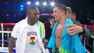 Gennady Golovkin Kazakhstan vs Adama Osumanu Ghana  TKO Boxing Fight Highlights HD [upl. by Zindman]