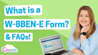 What is the W8BENE why you need it and some of the frequently asked questions that we answer [upl. by Lleinnad]