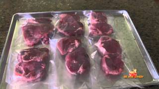 Vacmaster 215c  How to Seal Your Meat  By Ary [upl. by Nohtiek182]