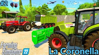 FS22 Timelapse LA CORONELLA Map Ep 2  Farming Simulator 22 [upl. by Ellissa434]