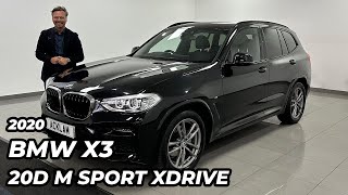 2020 BMW X3 20 20D M Sport xDrive [upl. by Johns180]