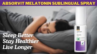 Vestige Absorvit Melatonin Sublingual Spray Benefits Tamil  ஆழ்ந்த தூக்கத்திற்கு சிறந்த தீர்வு [upl. by Vivica475]