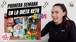 ⭐️PRIMERA SEMANA EN LA DIETA KETO 2024  ALIMENTOS PARA INICIAR LA DIETA KETO  Manu Echeverri [upl. by Akli]