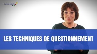 LES TECHNIQUES DE QUESTIONNEMENT LORS DUN ENTRETIEN CLIENT [upl. by Bail365]