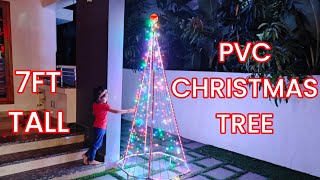 PVC Christmas Tree  Cost Saving Alternative  DIY [upl. by Ednutey279]