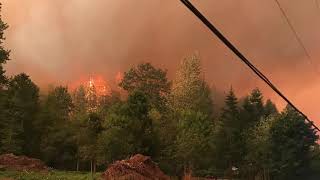 Fire in Estacada Oregon 9092020 [upl. by Soule]