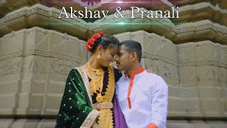 Best Marathi PreWedding  Mi Tujha Sajana  Akshay amp Pranali  Cinematic Marathi PreWedding [upl. by Reinwald]