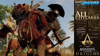 Besiege alle Phylakes  Assassin’s Creed Origins PC [upl. by Shuman294]