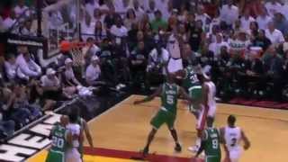 Chris Bosh hits huge 3 pointer vs Celtics in Game 7 2012 East Finals [upl. by Dickey]