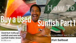 How to Buy a Used Sunfish Sailboat  PART 1  Sunfish Sailor [upl. by Euphemiah]