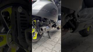 Vespa GTS termignoni exhaust full sistem vespa vespagts [upl. by Leis]