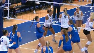 17 TCU vs 23 BYU FULL GAME Highlights  2024 College Volleyball  Oct 12 2024 [upl. by Htessil]