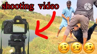 movie shooting Commando movie shooting spoof movie Hindi dubbed movienewmovie [upl. by Yaresed]