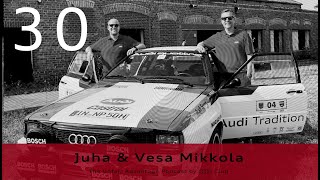 Juha amp Vesa Mikkola Talk about Their Father Rally Legend Hannu Mikkola and Olympia Revival Rally [upl. by Yseult183]