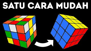 Cara Menyelesaikan Kubus Rubik 3x3 dengan Cepat  Tutorial Termudah [upl. by Madelin178]