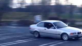 BMW E36 320i Drift part 2 [upl. by Verena811]