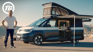 FIRST LOOK VW’s 2024 California Camper Van  Top Gear [upl. by Camille]