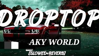 DROPTOP  AP DHILLONSLOWEDREVERB PUNJABI SONG BY AKY WORLD [upl. by Rebmak219]