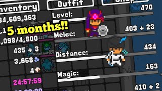 Rucoy Online5 months in 5 mins full progressrogue knight IV [upl. by Anerahs]