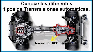 TIPOS DE TRANSMISIONES AUTOMATICAS [upl. by Eelessej]