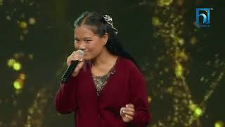 Kanchan Pun Magar quotKura Bhujna Parchaquot  The Voice of Nepal Season 5 2023 [upl. by Sivla]