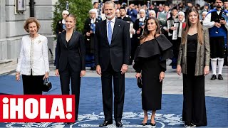 Los mejores momentos de los Premios Princesa de Asturias 2024 presidios por los Reyes y sus hijas [upl. by Addis]